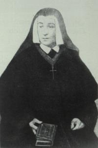 Sr Genevieve, the foundress of the Monaghan school, was a Catholic convert, born Priscilla Beale to Protestant, possibly Quaker, parents in London in 1822. (St Louis convent archive, Monaghan)