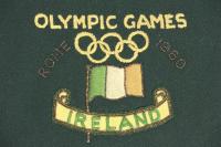 The Irish team logo for the 1960 Rome Olympics. (Louth County Museum)
