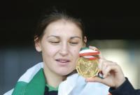 London 2012 Olympian Katie Taylor—one of the highlights of the dual IABA/Irish Sports Council project to date.