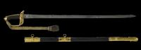 Massy’s specially engraved sword and scabbard—made by the Wilkinson Company, London—was presented to him in July 1856 by the students of Trinity College.