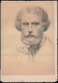 Burton’s self-portrait in pencil c. 1845, showing the young painter’s handsome features, intelligence and distinction of manner. He was 58 when Gladstone appointed him director of the National Gallery, London, in 1874. (National Gallery of Ireland)