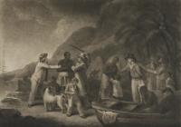 Anti-slavery sympathisers could purchase a pair of calculatedly contrasting prints after paintings by George Morland: Execrable human traffic, or, The slave trade