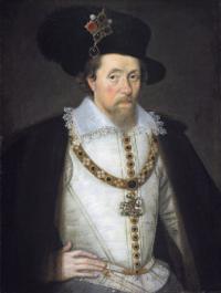 James I—his accession in 1603 set the scene for a major reorganisation of Ireland’s urban network. (Scottish Portrait Gallery)