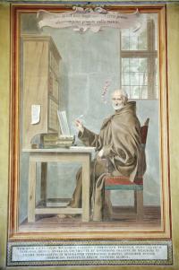 Luke Wadding OFM—David Rothe, Catholic bishop of Ossory, wrote to him in Rome that ‘Sir James Ware’s paynes for Dublin, Cassill, and Tuam, and the Cistercian abbayes in print may serve to some sted’. (St Isidore’s College, Rome)
