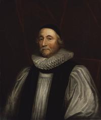 Church of Ireland archbishop of Armagh, James Ussher—Ware’s library was surpassed only by Ussher’s, described by Ware as ‘the most extensive’. (National Portrait Gallery, London)