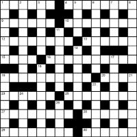 crossword no. 14 1
