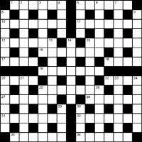 crossword no. 15 by Dermot McGrath 1