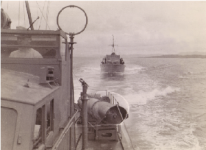 Irish Naval Service motor torpedo boats—neutral Ireland actively defended its territory (and waters) during wartime. (Military Archives)