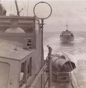 Above: Three motor torpedo boats—increased to six in 1942—could do very little to defend Irish waters during the Emergency. (Military Archives)
