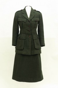 Cumann na mBan uniform (jacket and skirt) worn by Helena (Nellie) Hoyne. (NMI)