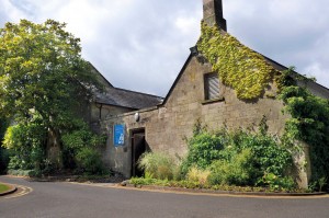 The converted outbuildings of Bangor Castle, where the museum is located.