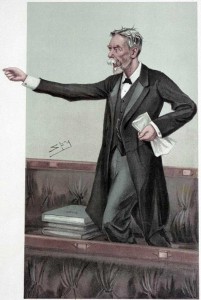 John Gordon Swift MacNeill MP—in a long tradition of moderate nationalists who did not support militancy actively but nevertheless celebrated it in the past. (Vanity Fair, 13 March 1902