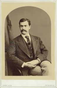 Samuel Abbott, a Harvard-educated lawyer and Civil War veteran from Lowell, Massachusetts, whom Abigail married in 1873. By all accounts it was not a happy marriage. (Rhode Island Historical Society)