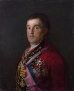 Portrait of the Duke of Wellington by Francisco Goya, 1812–14. (National Gallery, London)