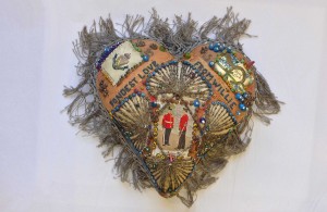 A pincushion sent by Connaught Ranger William McGrath to his wife in Newry. 