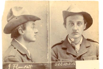 Above: Joseph Plunkett—the primary planner of the Rising. (Kilmainham Jail)