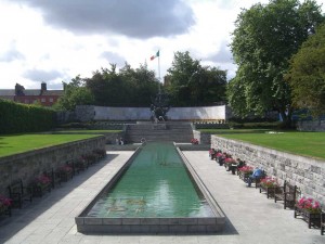 The Garden of Remembrance, which opened in 1966. The elaborate golden jubilee of that year reflected Taoiseach Seán Lemass’s efforts to fashion a constructive patriotism for a modernising state. (Aonghas Dwane)