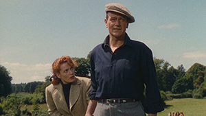 Above: John Wayne and Maureen O’Hara in John Ford’s The Quiet Man (1952).