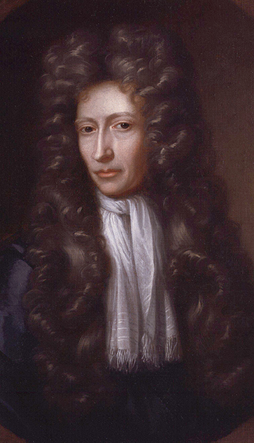 Portrait of Robert Boyle by Johann Kerseboom.