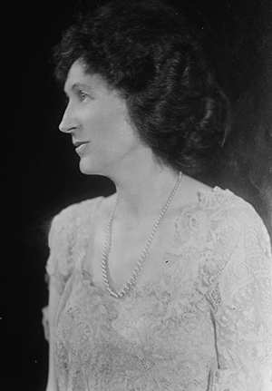 Above: Hallie Erminie Rives c. 1918—although largely forgotten today, she was one of the most popular writers in early twentieth-century America.